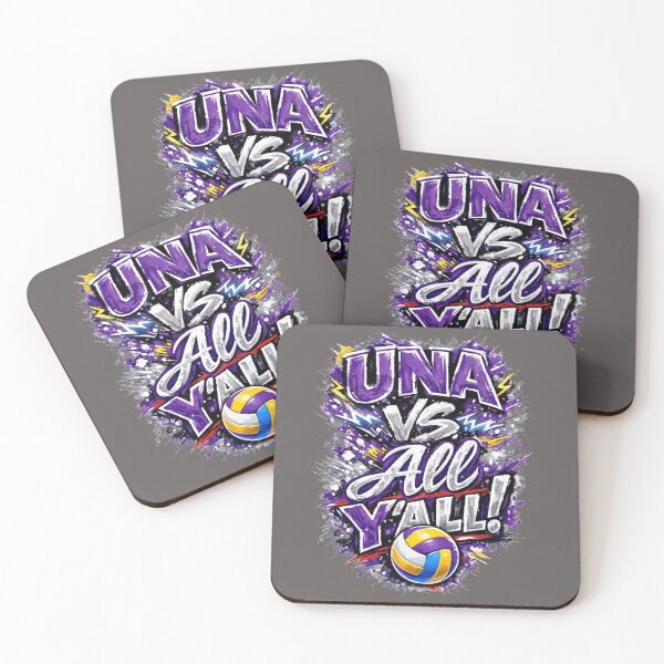Item preview, UNA vs All Y'All! - Beach Volleyball Graphic Design designed and sold by royalswin.