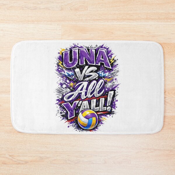 Item preview, UNA vs All Y'All! - Beach Volleyball Graphic Design designed and sold by royalswin.