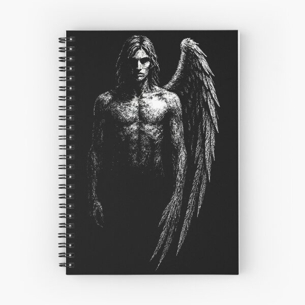 Item preview, One Winged Angel – Dark Gothic Fallen Angel designed and sold by Mortisigil.