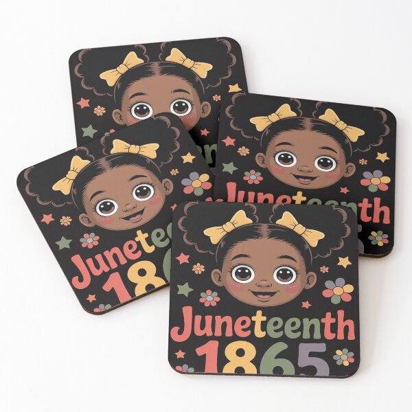 Item preview, Juneteenth Celebrating 1865 Cute Black Girls Kids Toddler designed and sold by DarioRosales.