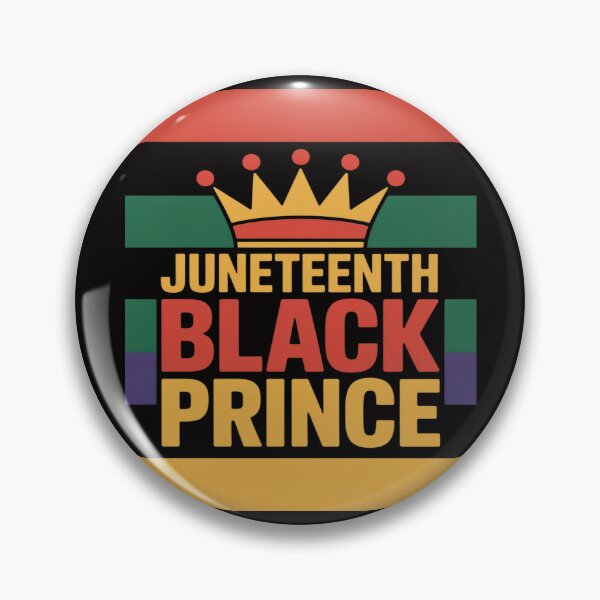 Artikelvorschau, Juneteenth Black Prince Boy Afro African American June 19 entworfen und verkauft von DarioRosales.