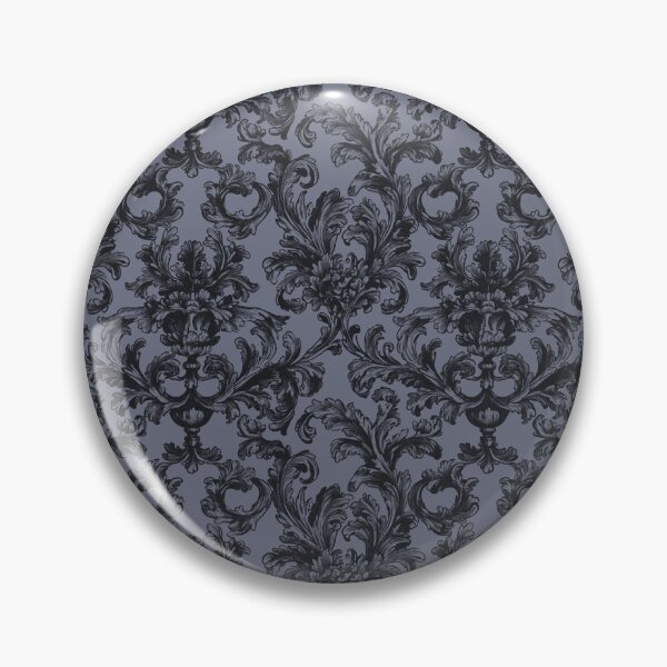 Item preview, Gothic Victorian tapestry blue and black designed and sold by FatBirdie.