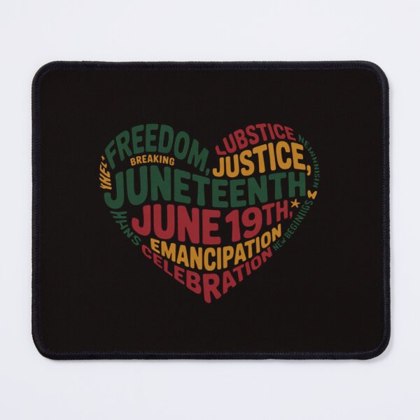 Item preview, Juneteenth Black History Heart Freedom African American designed and sold by cherylbartlett.