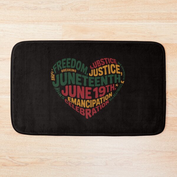 Item preview, Juneteenth Black History Heart Freedom African American designed and sold by cherylbartlett.