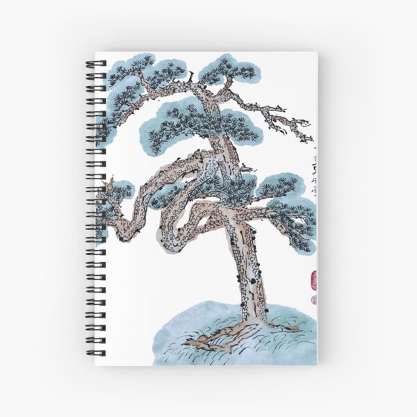 Ancient Pine Tree Spiral Notebook
