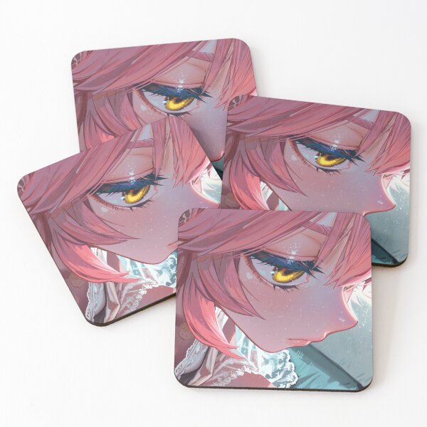 Item preview, Dreamy Pink Hair Anime Girl Close-up designed and sold by HERRSCHER AGGA STUDIO.