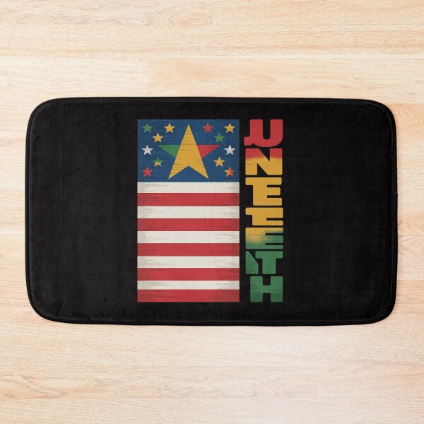 Item preview, Juneteenth American Flag Emancipation Melanin Black designed and sold by gerardostokes.