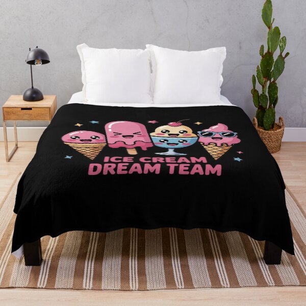 Item preview, Ice Cream Dream Team – Cute Kawaii Summer designed and sold by joedavila.