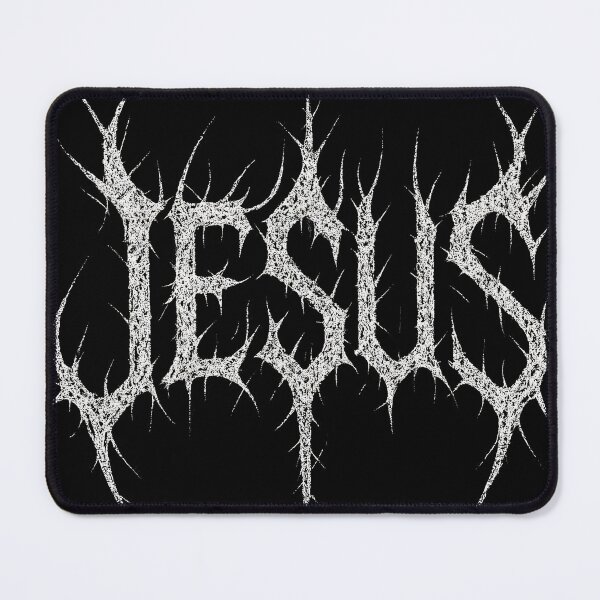 Item preview, Jesus Metal Logo – Extreme Black Metal Christian Typography designed and sold by Mortisigil.