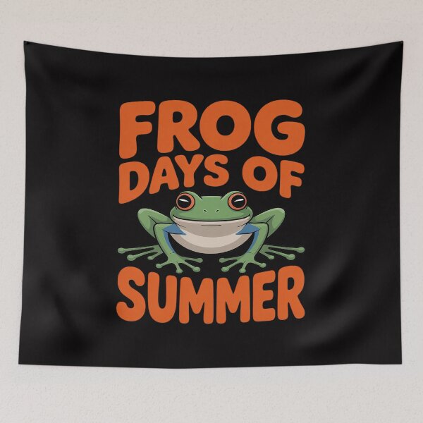 Item preview, Frog Days of Summer Red-Eyed Tree Frog designed and sold by gerardostokes.