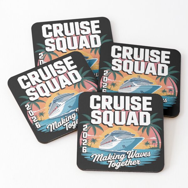 Item preview, Cruising 2026 Cruise Squad Making Waves Together Summer Ship designed and sold by joedavila.