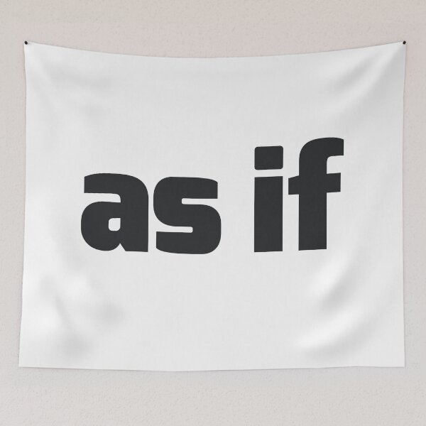 Item preview, as if, Bold designed and sold by Memes N Lore .
