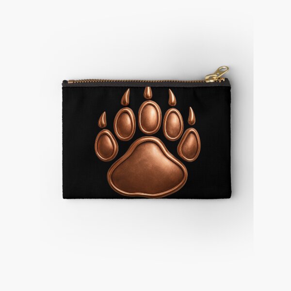 Item preview, Copper Metal Bear Gay Pride Bear Paw Print  designed and sold by TackyTime.