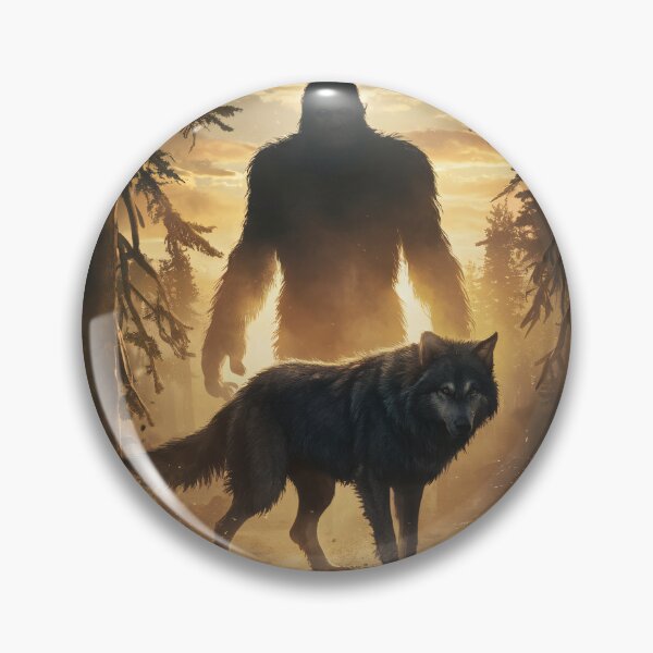 Item preview, Bigfoot wolf designed and sold by Squatchitis.