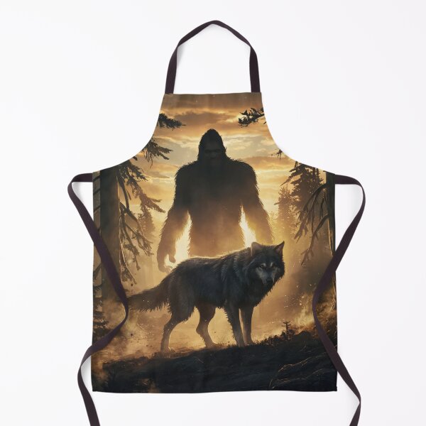 Item preview, Bigfoot wolf designed and sold by Squatchitis.