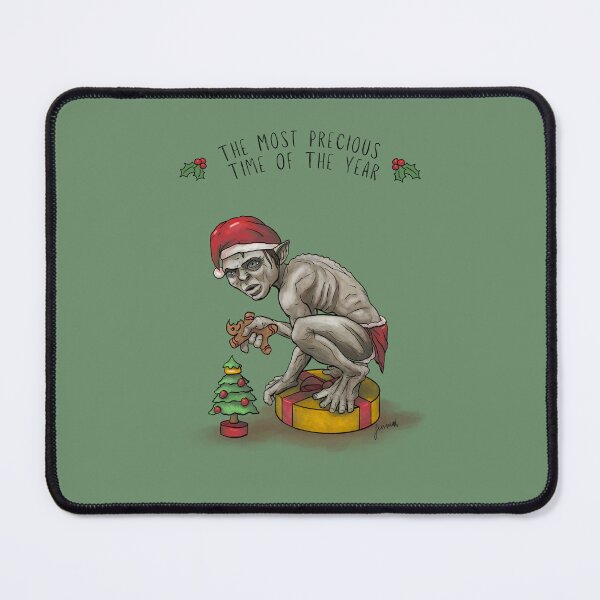 Item preview, The Most Precious Time of the Year Gollum Christmas designed and sold by jennaleecalvin.