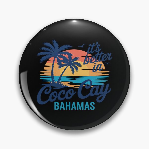 Item preview, Coco Cay Bahamas Beach Summer Vacation Vintage 80's 70's designed and sold by joedavila.