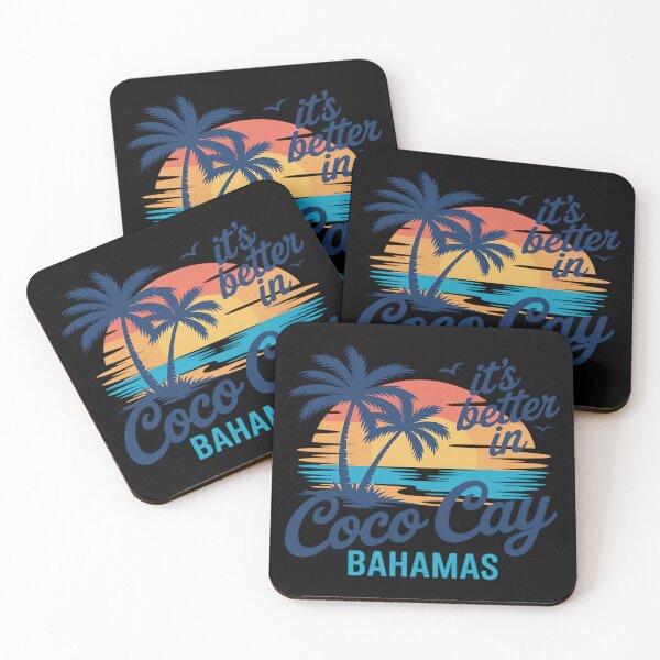 Item preview, Coco Cay Bahamas Beach Summer Vacation Vintage 80's 70's designed and sold by joedavila.