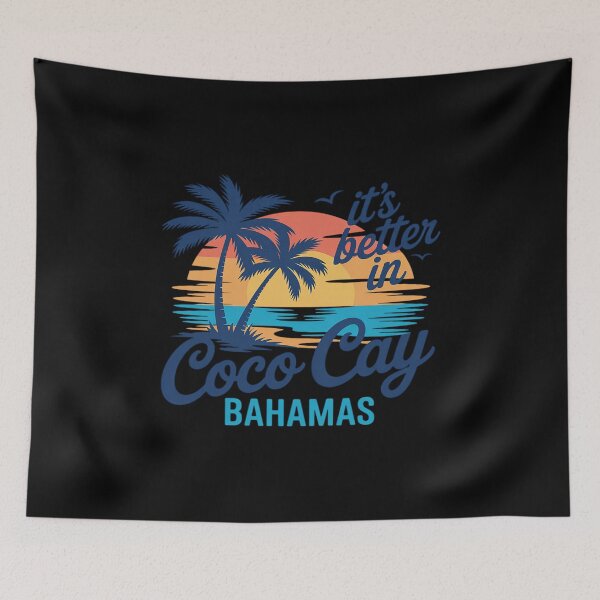 Item preview, Coco Cay Bahamas Beach Summer Vacation Vintage 80's 70's designed and sold by joedavila.