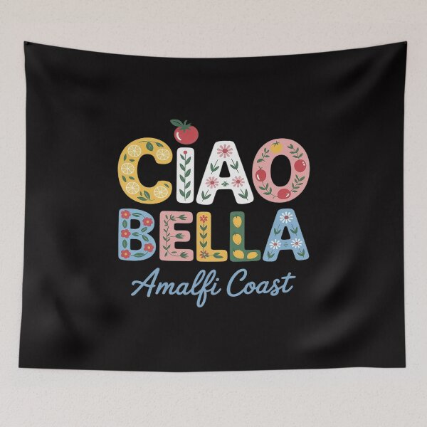 Item preview, Ciao Bella Italian Amalfi Coast Summer Travel Souvenir designed and sold by gerardostokes.