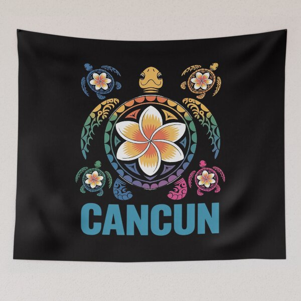 Item preview, Cancun Mexico Tribal Tie Dye Sea Turtle designed and sold by gerardostokes.