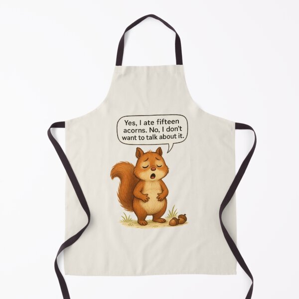 Item preview, Acorn Regret Squirrel – Playful Squirrel Illustration for Kids designed and sold by FunscapeHQ.