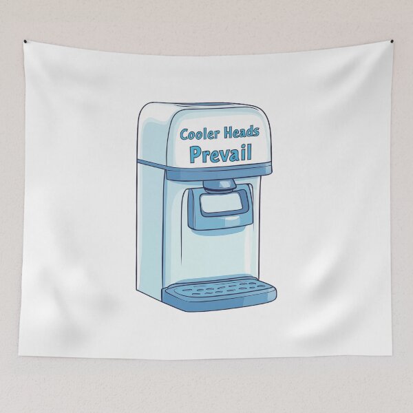 Item preview, Cooler Heads Prevail Cartoon Water Dispenser designed and sold by FWLKIT.