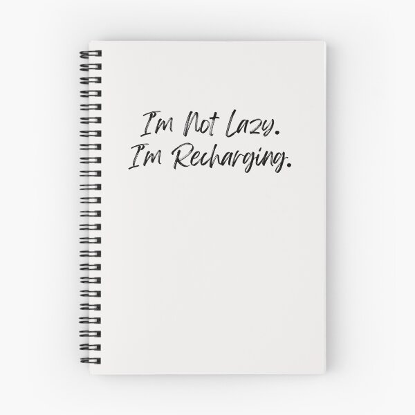Item preview, I'm not Lazy, I'm Recharging | Motivational Empowerment Quote | Inspirational Saying designed and sold by Doart76.