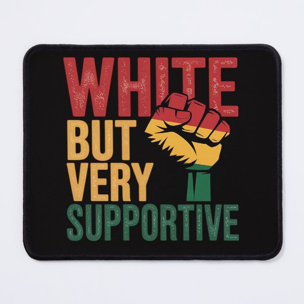 Item preview, White but supportive ally Juneteenth black history month designed and sold by jewellmeyers.