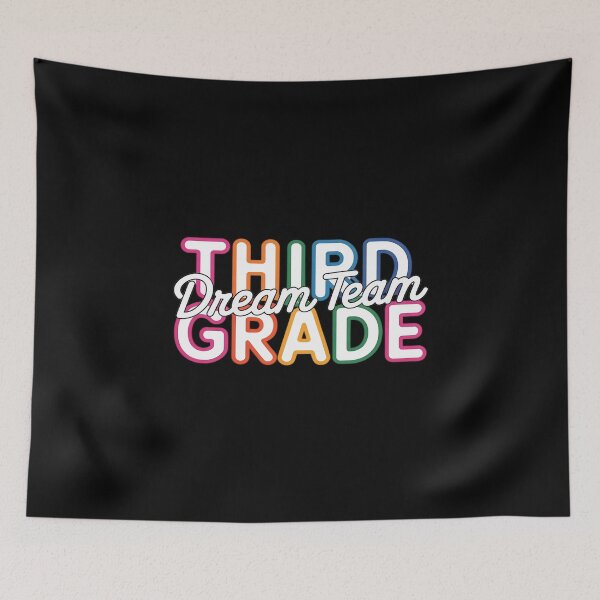 Item preview, Third Grade Dream Team 3rd Grade Teacher Back to School designed and sold by traceydowns.