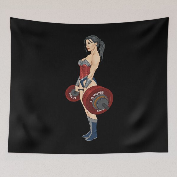 Item preview, Superwoman Lifter — Female Bodybuilder Strength designed and sold by tivloutebl69.