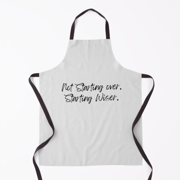 Item preview, Not Starting Over, Starting Wiser | Motivational Empowerment Quote | Inspirational Saying designed and sold by Doart76.