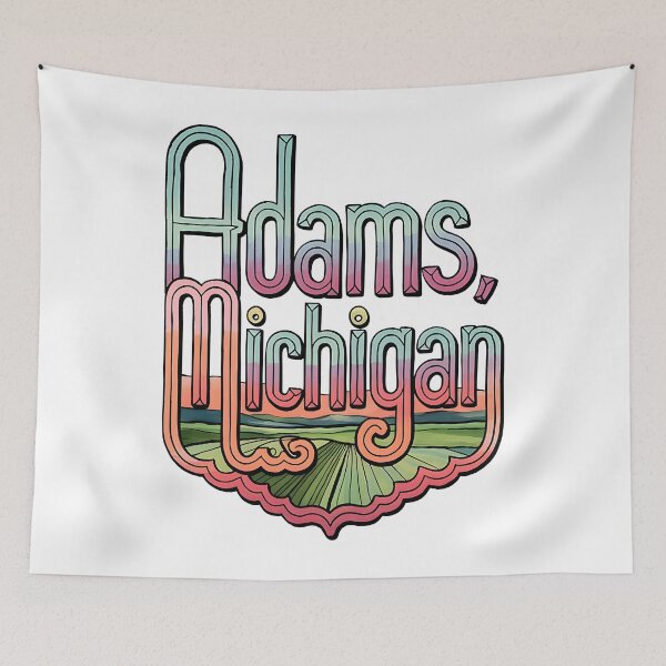 Item preview, Adams, Michigan, Adams Mi, Adams Michigan designed and sold by MoMidoStore.