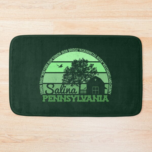 Item preview, Salina Pennsylvania Sunset Retro Vintage Local Pride Logo designed and sold by CRHPOD20.