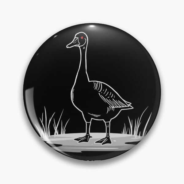 Item preview, Angry Lake Chicken – Funny Goose Meme Minimalist Design designed and sold by Kast25.