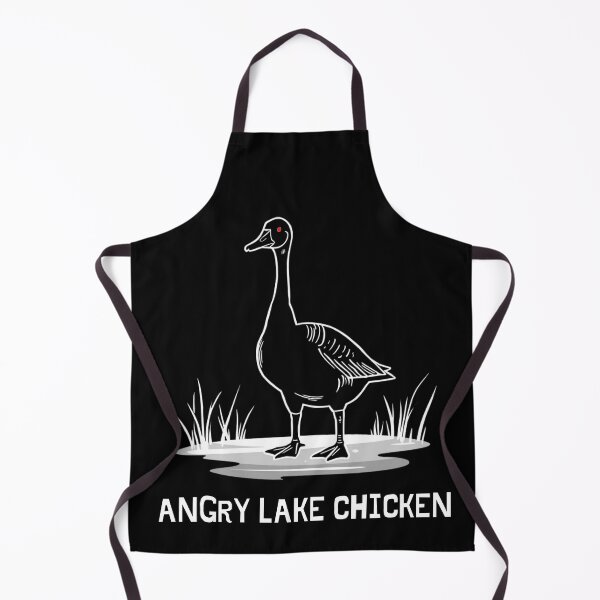 Item preview, Angry Lake Chicken – Funny Goose Meme Minimalist Design designed and sold by Kast25.