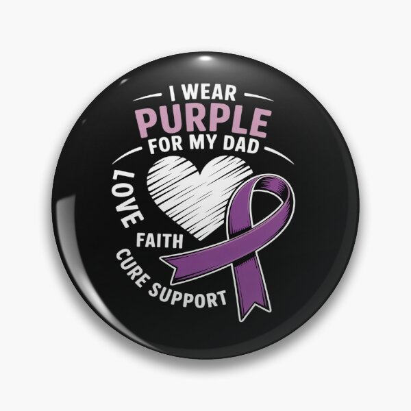 Item preview, Alzheimers Awareness - I Wear Purple For My Dad designed and sold by tkhrbika.