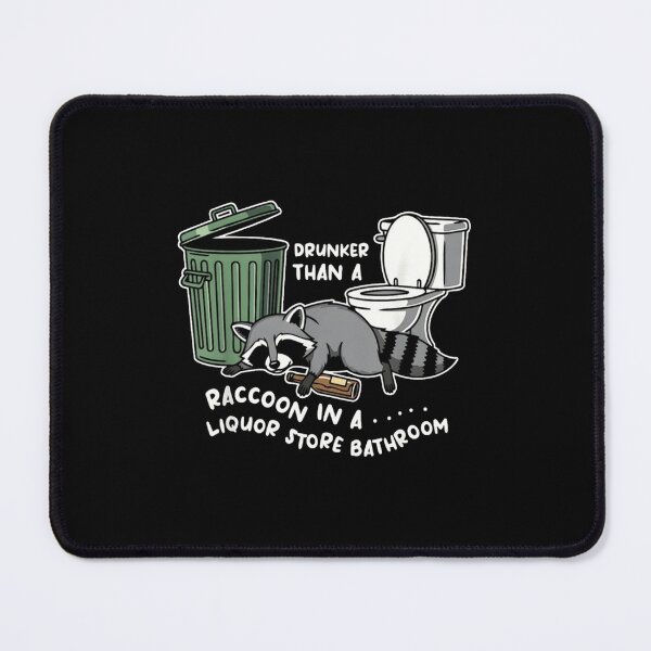 Item preview, Drunk Raccoon in A Liquor Store Bathroom designed and sold by rossvictoria.