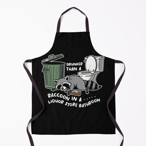Item preview, Drunk Raccoon in A Liquor Store Bathroom designed and sold by rossvictoria.