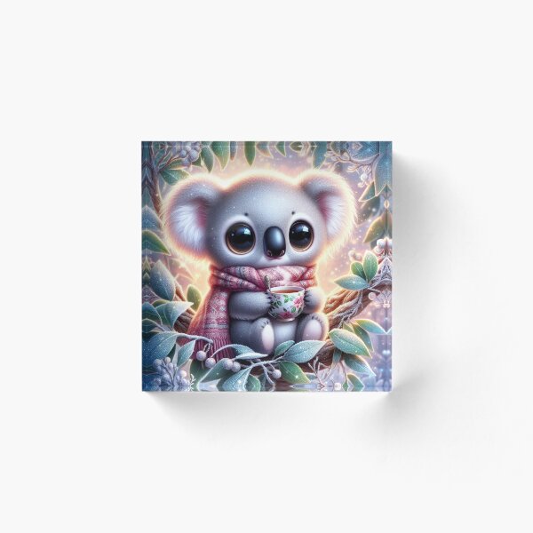 Item preview, El acogedor koala designed and sold by PorcelainVisionaryArt.
