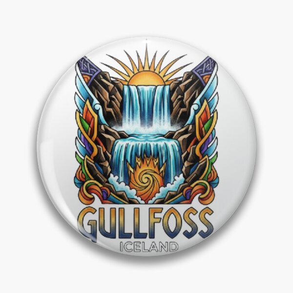 Item preview, GULLFOSS - ICELAND designed and sold by likbatonboot.
