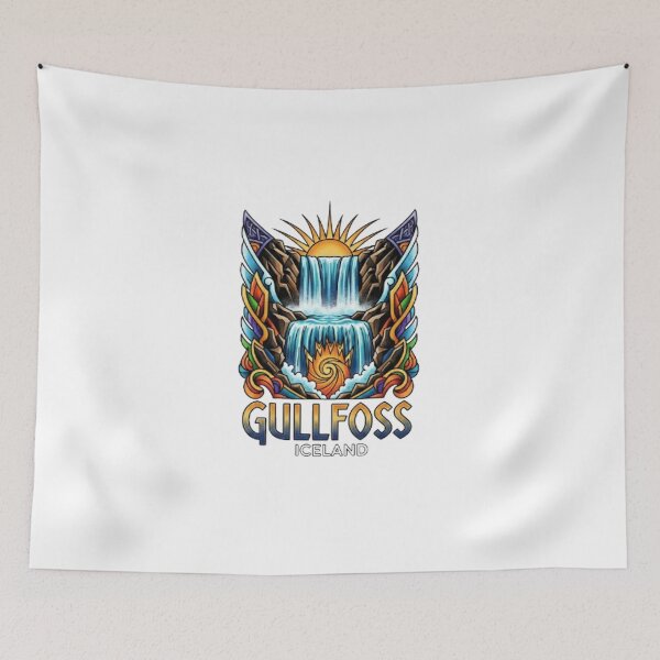 Item preview, GULLFOSS - ICELAND designed and sold by likbatonboot.