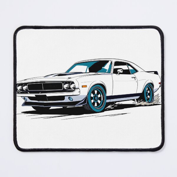 Item preview, A White Muscle Car designed and sold by Milito1.