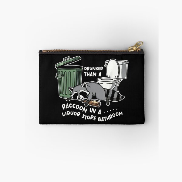 Item preview, Drunk Raccoon in A Liquor Store Bathroom designed and sold by hildajackson.