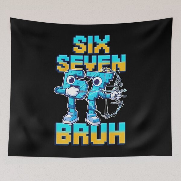 Item preview, Six Seven 67 Bruh Archery Meme Shirt designed and sold by LashondaGreen89.