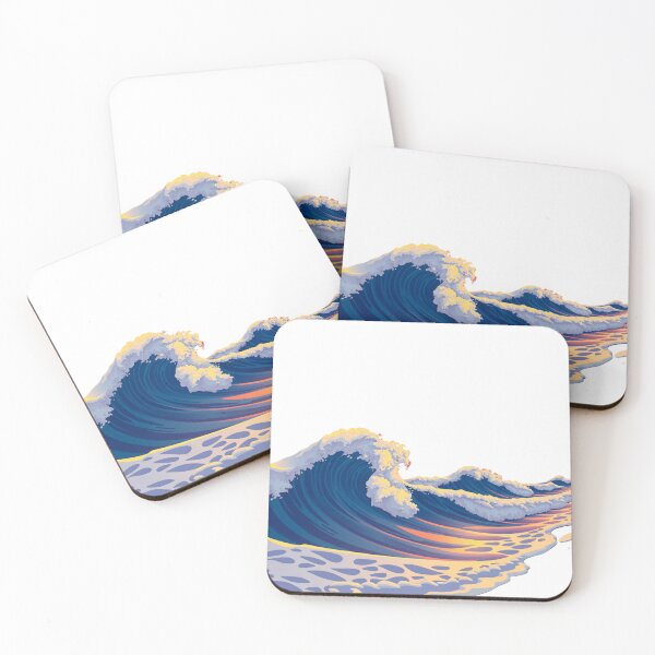 Item preview, Waves Embrace the Sun designed and sold by MooDigitalArt.