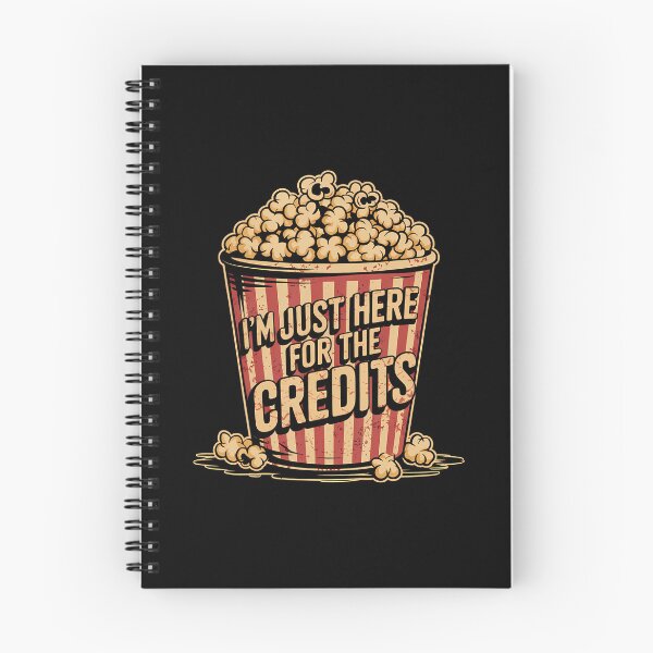 Item preview, I'M Just Here For The Credits Movie End Credits Quote designed and sold by elihletoriong.