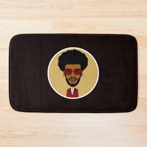Item preview, Illustration of a Cool Black AltBoy with Afro Hair, Septum Piercing and Red Sunglasses. Circle Edition. designed and sold by Eric Sintès.