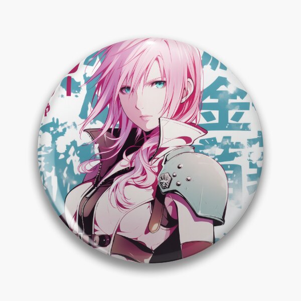 Item preview, Lightning Final Fantasy Warrior  designed and sold by AnimeArsenalPrints.