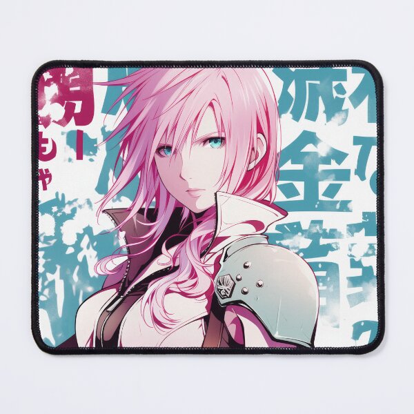 Item preview, Lightning Final Fantasy Warrior designed and sold by AnimeArsenalPrints.